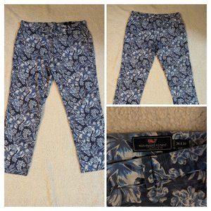 Vineyard Vines Hibiscus Print Pants